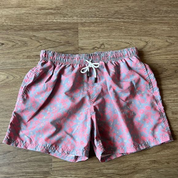 98 Coast Av Other - 98 Coast Av Men’s Swim Trunks linear Flowers size M